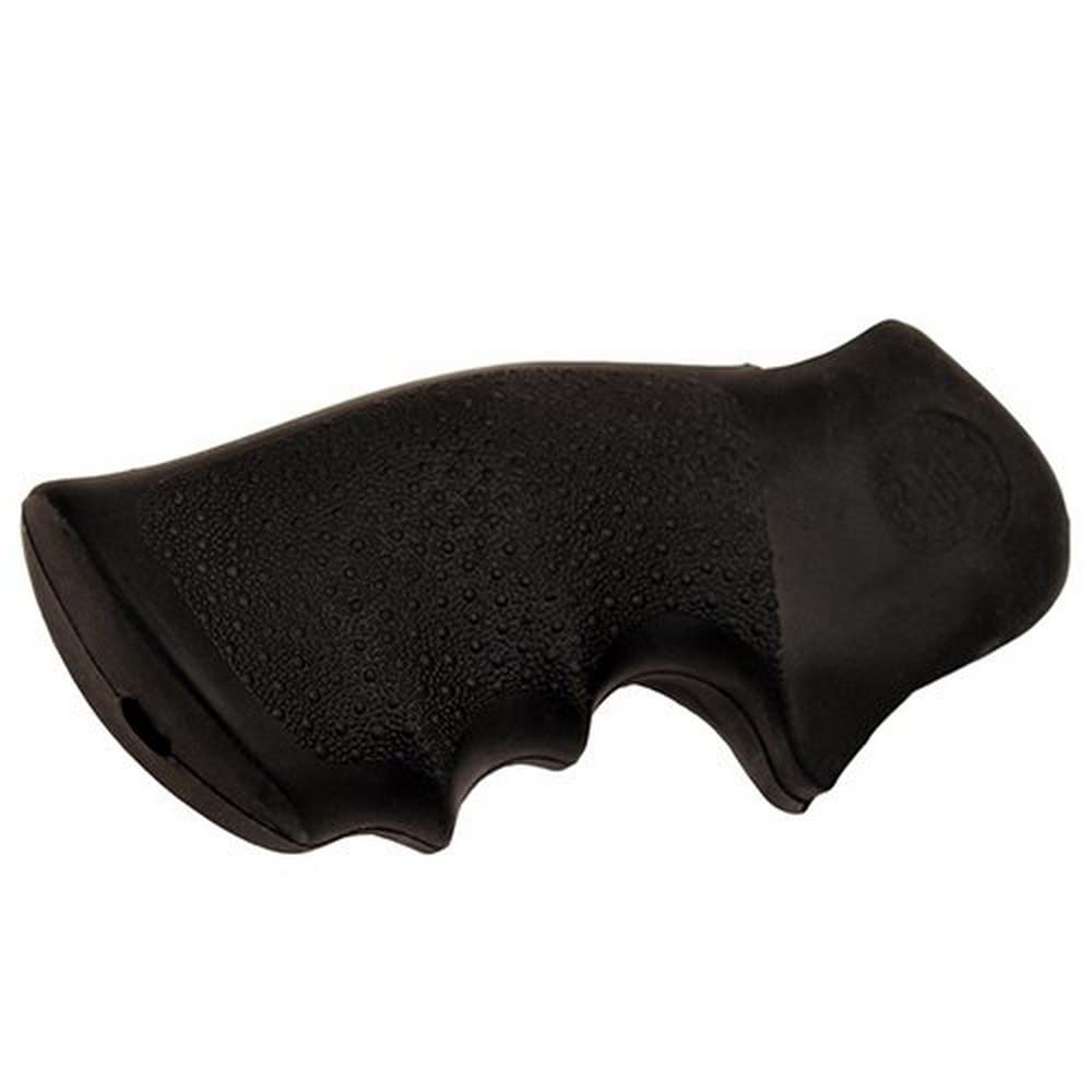 Hogue S&W K & L Frame, Square Butt, Rubber Monogrip Revolver Grip, Black - 10000