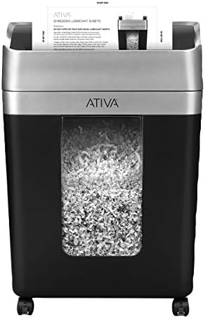 Ativa™ Shredder Lubricant Sheets, Pack Of 100 Sheets