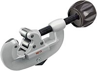 RIDGID 32910 Model 10 Screw Feed Tubing Cutter, 1/8-inch to 1-inch Tube Cutter Small Silver/Black