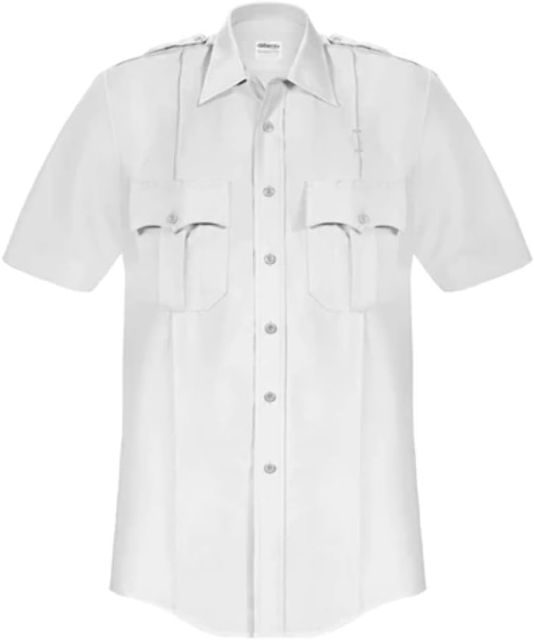 ELBECO Paragon Plus Men’s S/S Poplin Dress Uniform Shirt