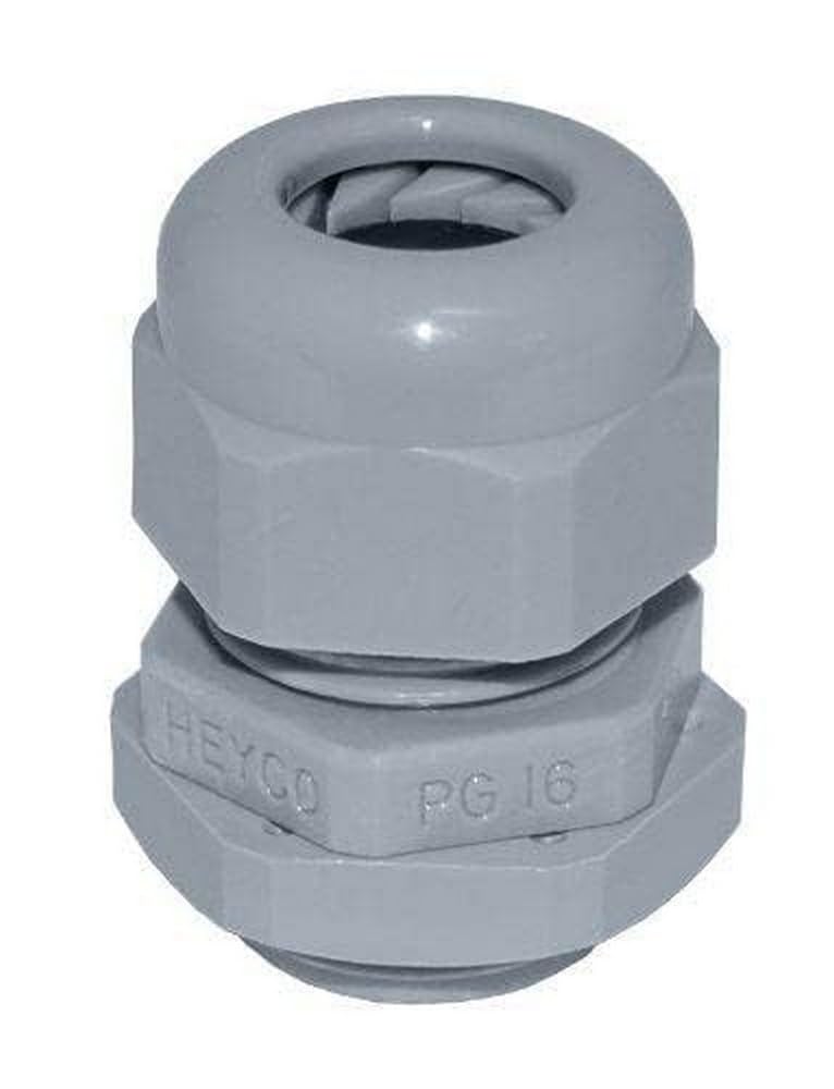 Blue Sea Systems 3125 PG16 SMS Enclosure Gland for #14 to #10 Cable,grey