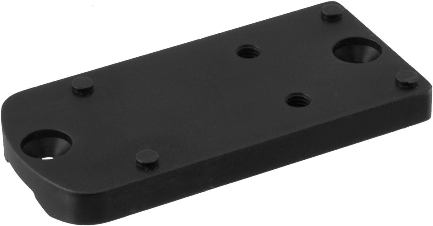 TRUGLO Pistol Red-Dot Sight Mount | CNC-Machined Billet Steel Dovetail Adapter