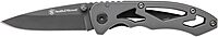 Smith & Wesson CK400 5.4in High Carbon S.S. Folding Knife with a 2.2in Drop Point Blade and Stainless Steel Handle