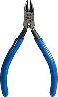 Klein Tools D257-4C Pliers, Diagonal Cutting Midget Electronics Pliers with Short Jaws and Beveled Cutting Edges
