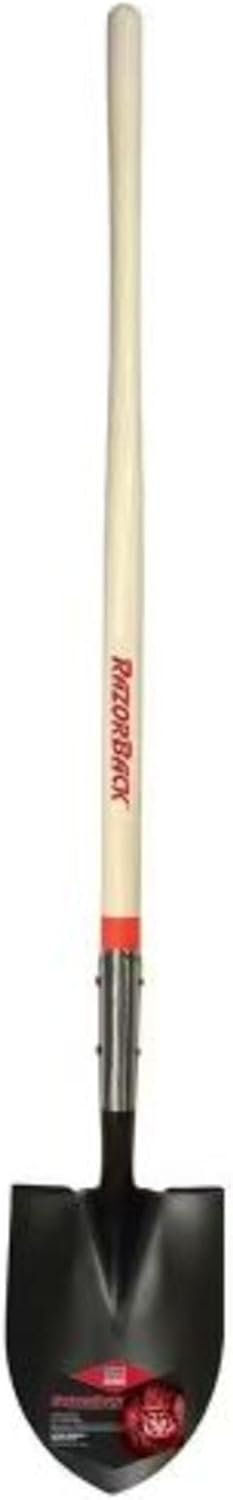 Ames Razor-Back Long Handle Round Point Shovel