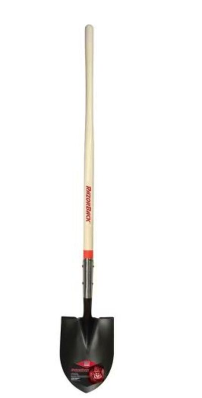 Ames Razor-Back Long Handle Round Point Shovel