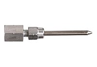 Lincoln 5803 Hand-held Grease Gun Needle Nozzle with Hardened Steel Tip, 1/8" Female NPT Thread, 2.76" Length