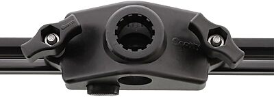 Scotty 343-BK #343 Locking Gunnel Track Mount Standard