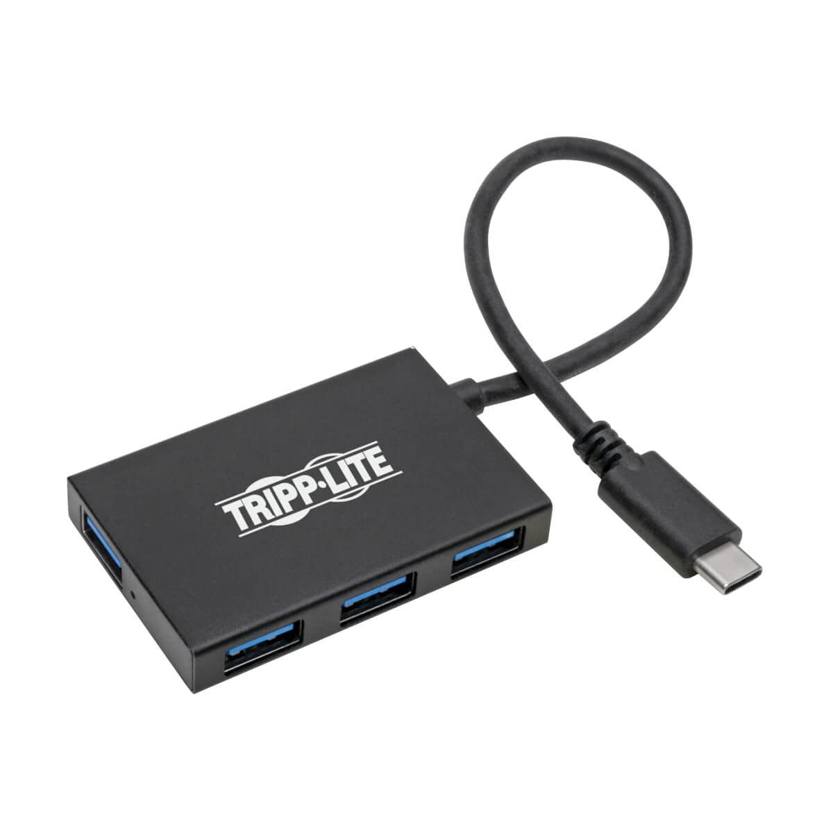 Tripp Lite Gen 1 USB-C Hub, Portable USB-C to USB-A Splitter for Charging and Data Transfer, Thunderbolt 3, 5 Gbps, 1.5