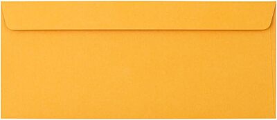 JAM PAPER Brown Kraft Manila Booklet Envelopes with Gummed Closure