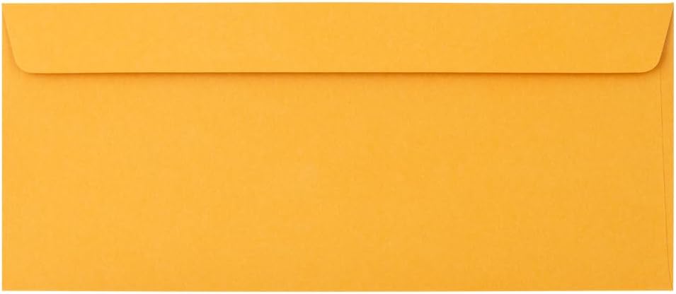 JAM PAPER Brown Kraft Manila Booklet Envelopes with Gummed Closure