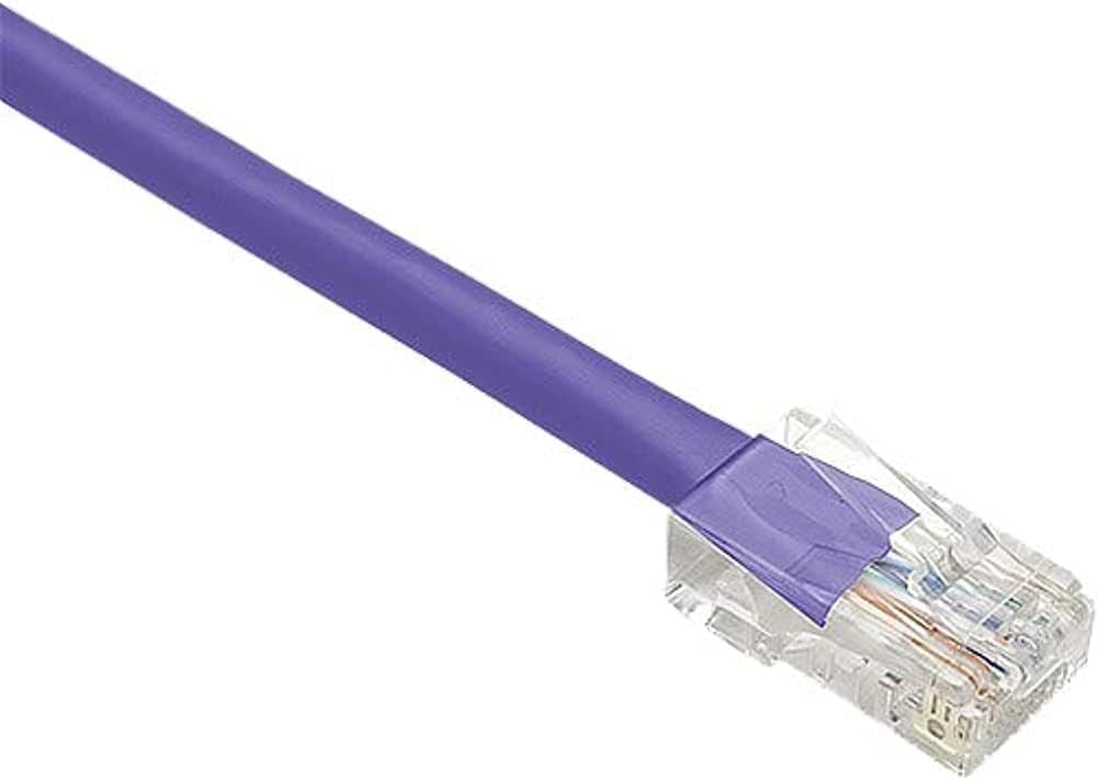 UNIRISE PC6-01F-PUR-SH-S 1ft Purple cat6 Shielded Patch Cable