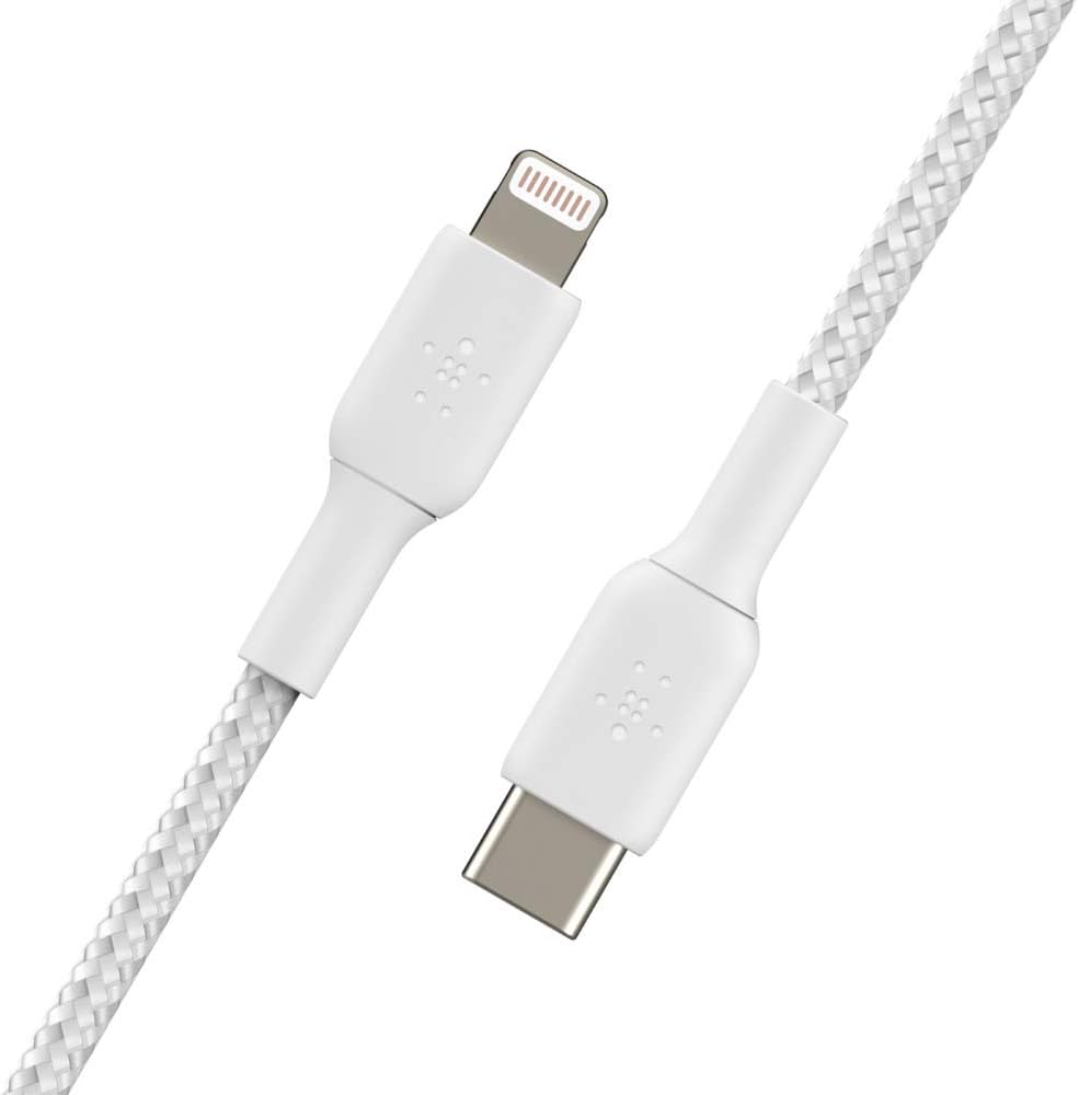 Belkin BoostCharge USB-C to Lightning Cable - MFi Certified 18W Power Delivery