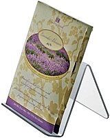 Azar Displays Acrylic Easel Displays, Clear, 10-Pack