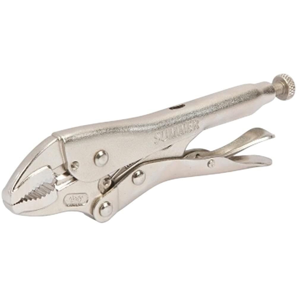 CLP5W, 5" CURVED LOCKING PLIERS W CUTTER