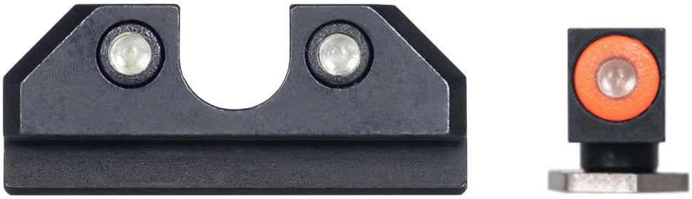NIGHT FISION Standard Height Perfect Dot Tritium Night Sight Set Compatible with Taurus G3C/GX4