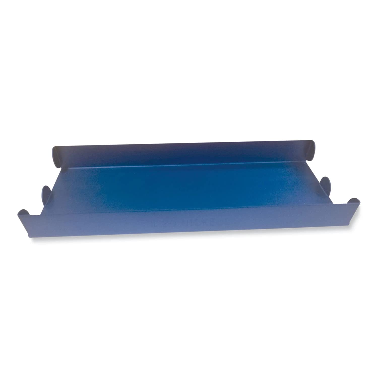 CONTROLTEK Metal Coin Tray, Nickels, 3.5 x 10 x 1.75, Blue