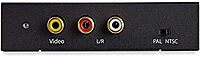StarTech.com HDMI to RCA Converter Box with Audio - Composite Video Adapter - NTSC/PAL - 1080p (HD2VID2)