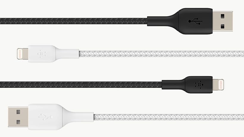 Belkin BoostCharge Braided USB-A to Lightning Cable
