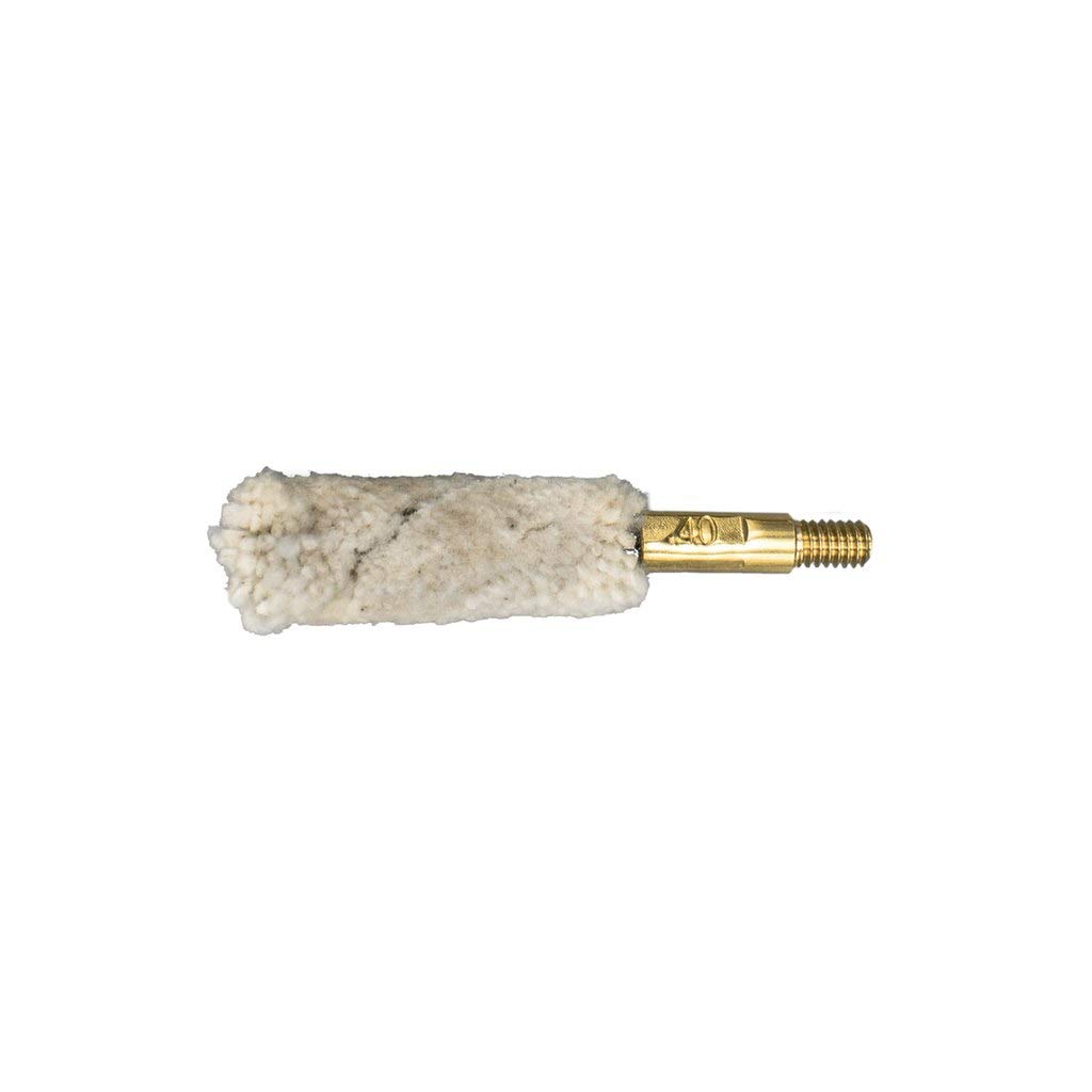 Shooter's Choice Cotton Bore Mop with Brass Stem, 8-32 Thread