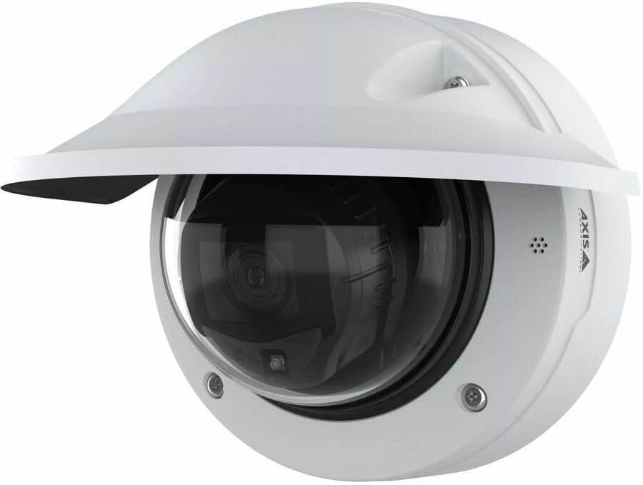 AXIS P3287-LVE 5 Megapixel Indoor/Outdoor Network Camera - Color - Dome - White - TAA Compliant
