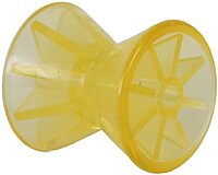 C.E. Smith Bow Roller - Yellow PVC - 4" x 1/2" ID