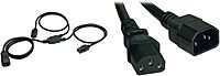 TRIPP LITE C14 to 2×C13 Y-Splitter Power Cord, 6 ft, 18AWG, 10A/250V - P004-006-2C13