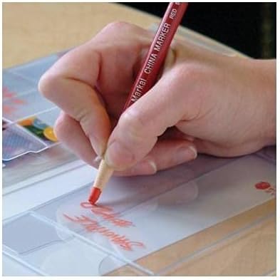 DIXON Industrial Phano Peel-Off China Marker Pencils, High Heat, Brown, 1 (00095)(Pack of 1) 12 Count (Pack of 1) Brown