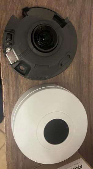 AXIS M4327-P 6MP Indoor Panoramic IP Camera with Deep Learning, 1.1mm Fisheye Lens, White