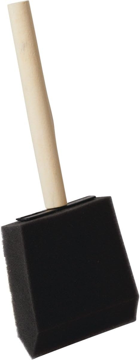 Linzer 8505-3" 3" Foam Brush W/Plastic Handle (5735) (Bf05005)