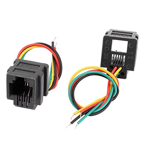 RJ11 Female 6P4C PCB Socket Mount Connectors