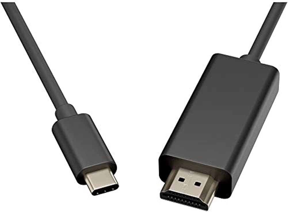 UNC 3FT USB-C TO HDMI CABLE  MALE-TO-MALE, SUPPORTS RELIABLE HDMI VIDEO OUTPUT