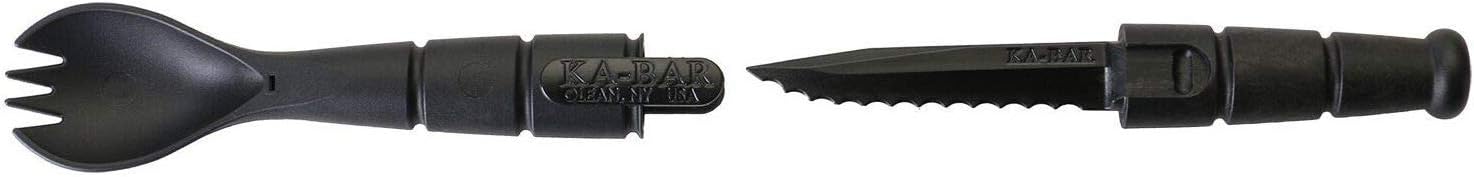 Kabar - Field KIT Spork/Knife - 3 Pac with 1 OD Green - 1 Black - and 1 Dark Brown