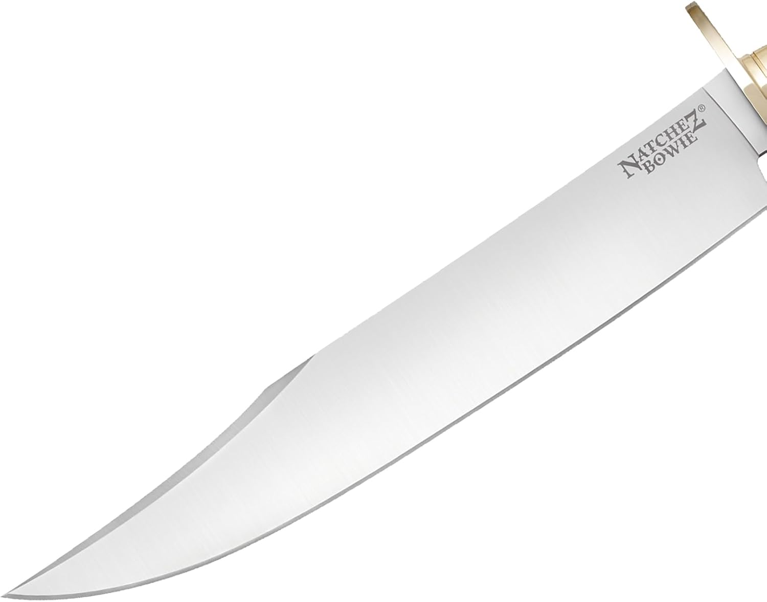 Cold Steel Natchez Bowie 11.5" 4034SS Steel Razor-Sharp Clip Point Blade 5.25" Micarta Handle Fixed Blade Hunting Knife