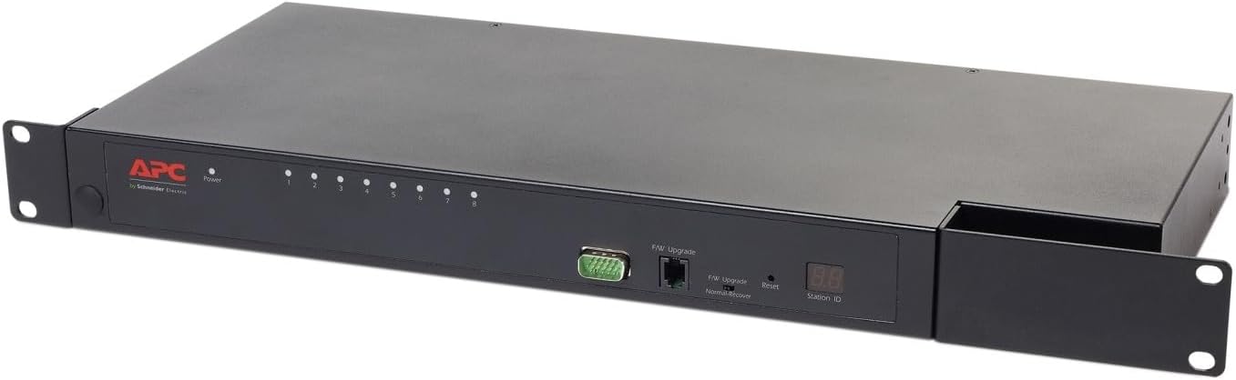 APC by Schneider Electric KVM0108A KVM 2G Analog 8 Ports Components Other KVM0108A