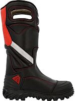 ROCKY Code Red Structure NFPA Rated Composite Toe Fire Boot, Black