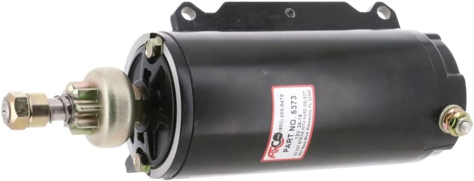 ARCO 5373 Outboard Starter for BRP-OMC 150-235 HP V6, 8-Tooth Drive Gear