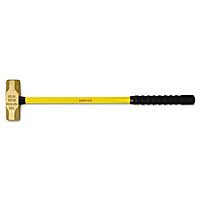 Ampco Safety Tools H-70FG Sledge Hammer, Non-Sparking, Non-Magnetic, Corrosion Resistant, 5 lb, 33" OAL