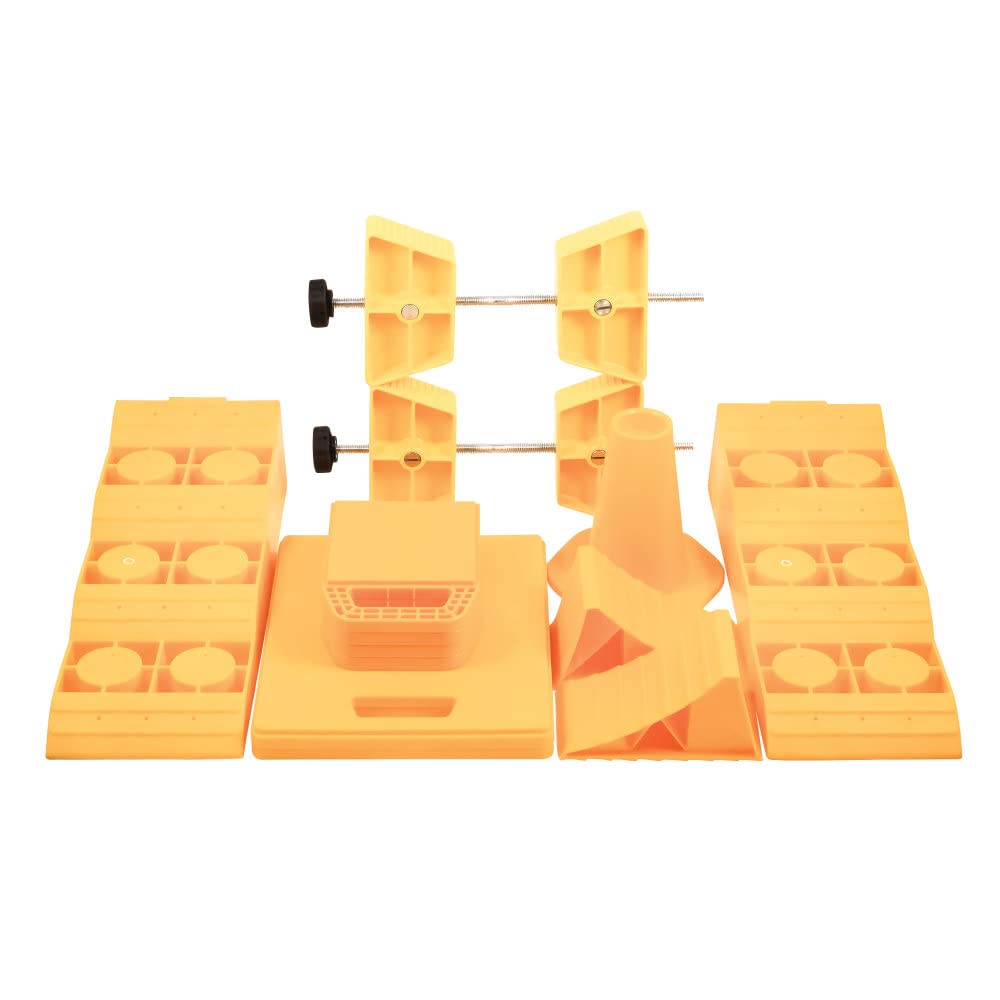 Camco Big Bag Stabilization Kit - Includes facilities to level and stabilize Your RV