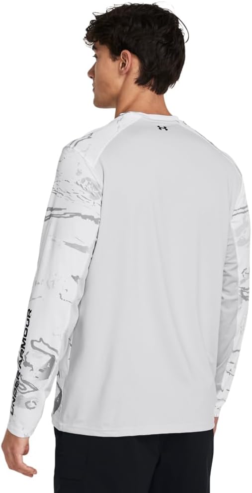 Under Armour Men's Iso-Chill Shorebreak Camo Long Sleeve