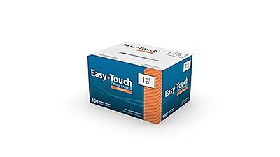 EasyTouch Luer-Lock Syringe Barrel, 1ML Syringe (802010)