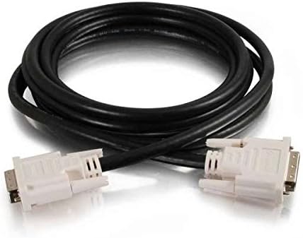 C2G 26912 DVI-D M/M Dual Link Digital Video Cable, Black (3.3 Feet, 1 Meters)