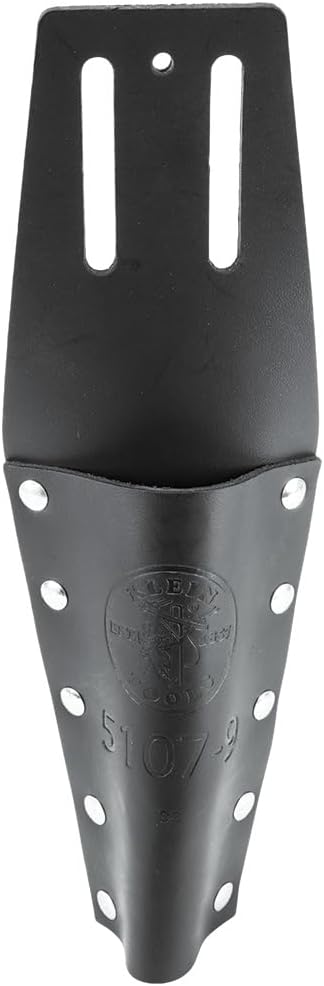 Klein Tools Pliers Holder, Riveted Connection for Long Life, Slotted Connection for Tools Belts 9-Inch Open Bottom ( 8