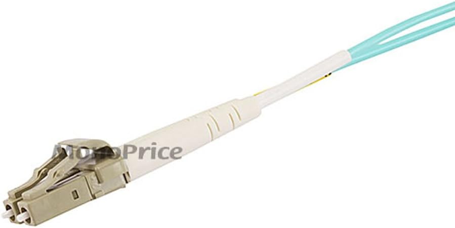 Monoprice OM3 LC/LC Duplex Multimode Fiber Optic Cable
