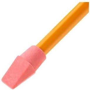 Integra Pink Pencil Cap Eraser - Lead Pencil - Wedge - Latex-free - 144/Box - Pink