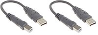 Belkin Pro Series USB 2.0 A/B Device Cable, 6 in, Black