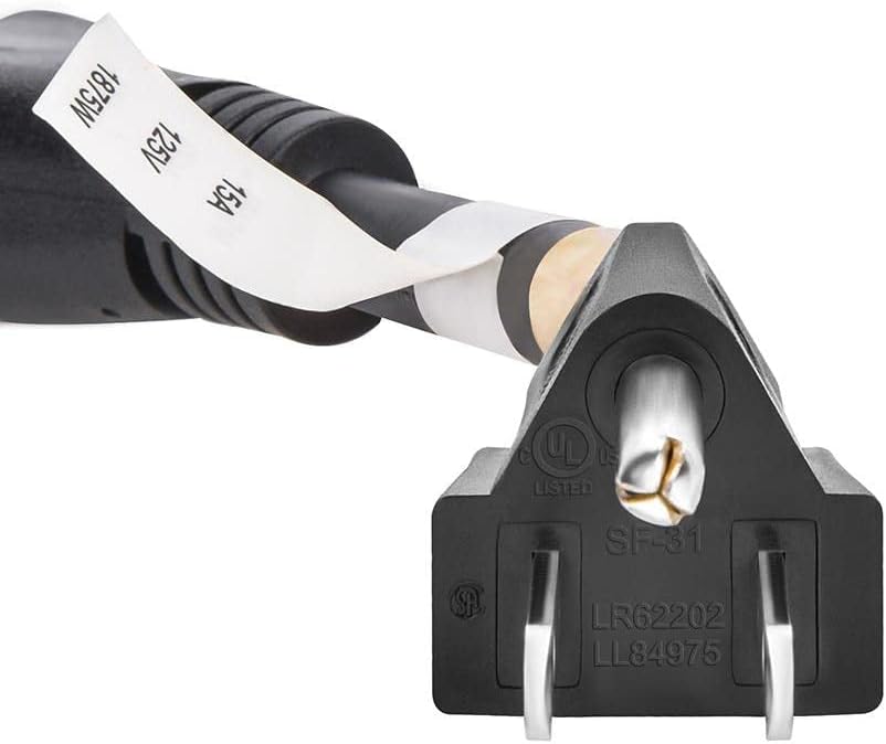 MONOPRICE Power Cord Splitter (NEMA 5-15P to 2x NEMA 5-15R)