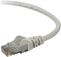 Belkin High Performance Cat. 6 UTP Patch Cable - RJ-45 Male - RJ-45 Male - 1ft - Gray