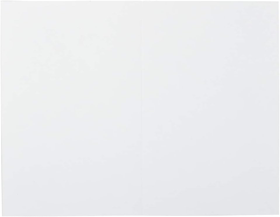 JAM PAPER Strathmore Foldover Cards - 80lb Wove - 25/Pack