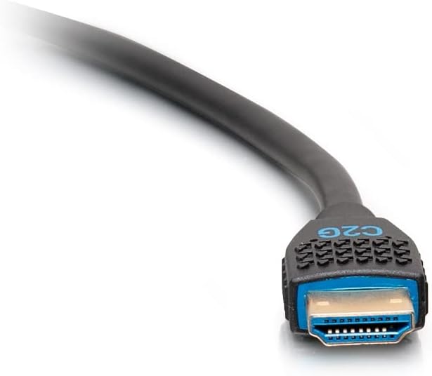 C2G Performance Series 6ft 4K HDMI Cable - High Speed HDMI - In-Wall CMG Rated - 4K 60Hz - HDMI cable with Ethernet - 50182